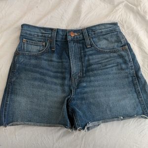 NWOT Madewell Jean Short